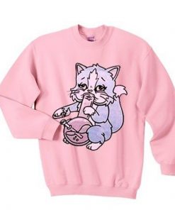 Pastel Bong Cat sweatshirt RF