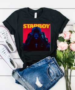 THE WEEKND STARBOY ALBUM COVER t shirt RF