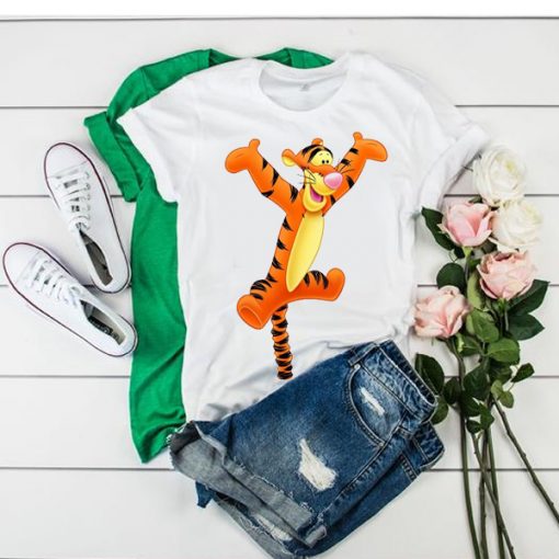 Tigger Tiger The House at Pooh Corner Funny Cartoon Men Women Unisex t shirt RF