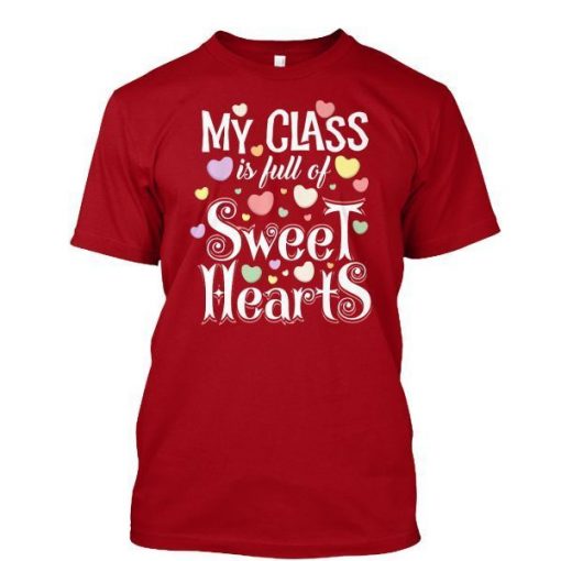 Valentines Day Teacher t shirt RF