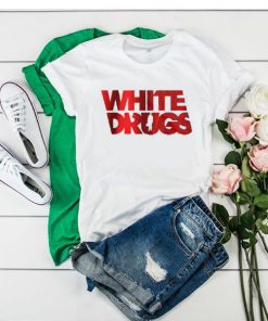 White Drugs t shirt RF