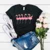 Wine And Flamingo t shirt RF