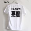 hanzo japanese back t shirt RF