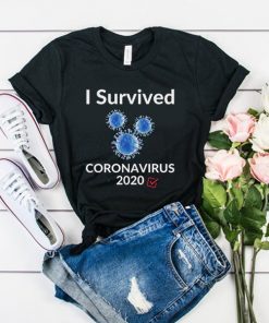 i survived corona virus 2020 tshirt RF