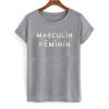 masculin feminin t shirt RF