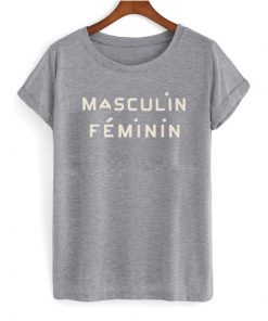 masculin feminin t shirt RF