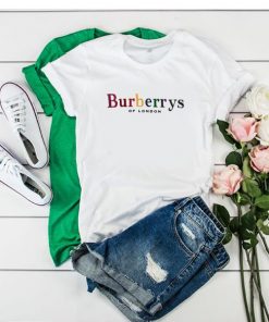 Burberry Rainbow Burberrys of London t shirt RF