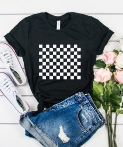 Kristen Stewart Checkerboard t shirt RF