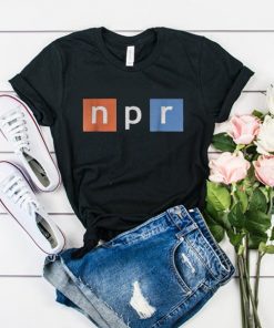 National Public Radio NPR logo t shirt RF