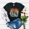 Retro Vintage Biking MTB Mountain-Bike t shirt RF