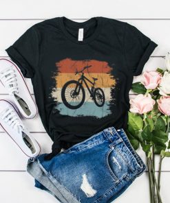 Retro Vintage Biking MTB Mountain-Bike t shirt RF