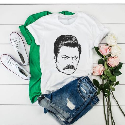 Ron Swanson t shirt RF