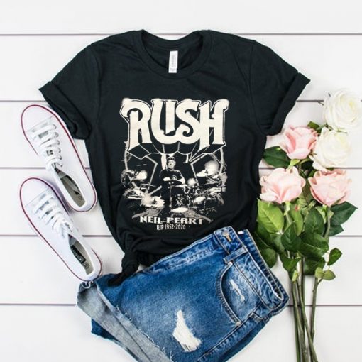 Rush Neil Peart RIP 2020 band t shirt RF