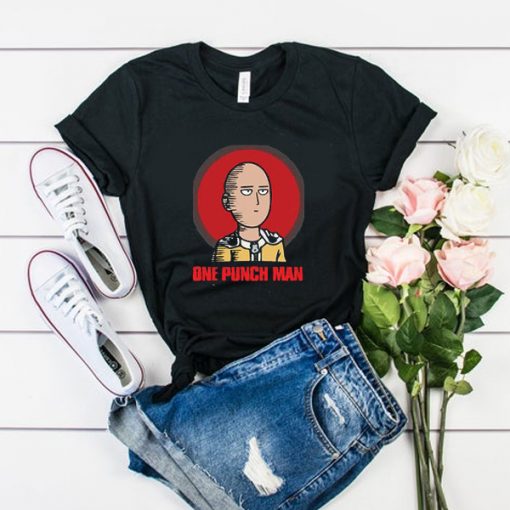 Saitama One Punch Man t shirt RF