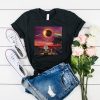 Snoopy and Charlie Brown Pink Floyd Dark Side Of The Moon t shirt RF