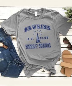 Stranger Things Hawkins Middle School t shirt RF