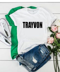 Trayvon Martin White t shirt RF