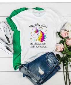 Unicorn Aunt Graphic t shirt RF