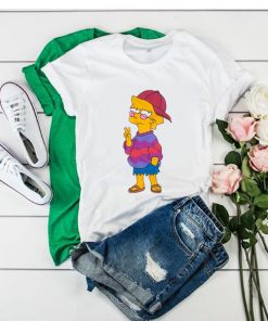 Womens The Simpsons Cool Lisa Fitted t shirt RF