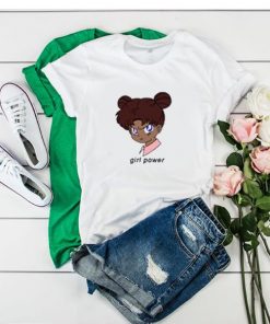 girl power anime t shirt RF