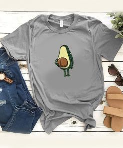 Avocado Print Cuffed Tee t shirt RF