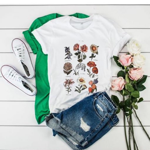 Bloom Flower Graphic t shirt RF