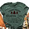 Farm Fresh Christmas t shirt RF