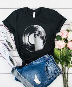 Half Moon Record Album t shirt RF