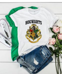 Hogwarts Logo Harry Potter t shirt RF