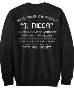 In Loving Memory sweatshirt back RF