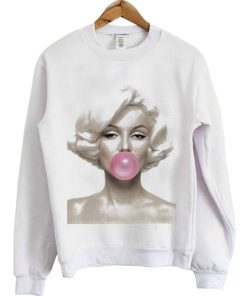 Marilyn Monroe Bubblegum sweatshirt RF