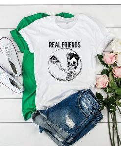 Real Friends Pizza Skeleton t shirt RF