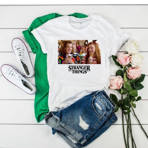 Stranger Things 3 Eleven and Max t shirt RF