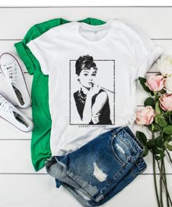 Audrey Hepburn tshirt RF