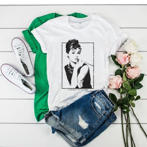 Audrey Hepburn tshirt RF