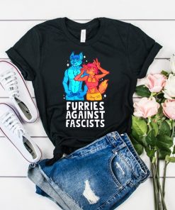 Furries Against Fascists t shirt RF