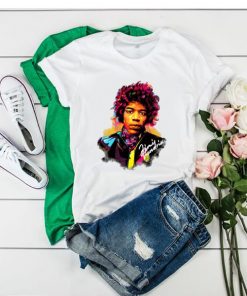 Jimi Hendrix Potret t shirt RF