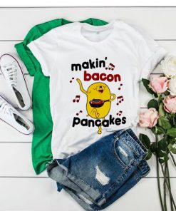 Makin Bacon Pancakes Music t shirt RF