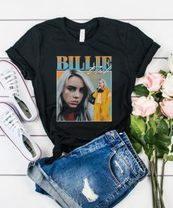 Billie Eilish 90s Vintage Black tshirt RF