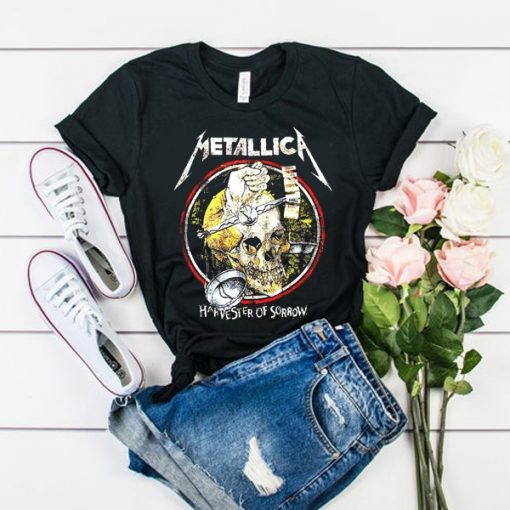 Distressed Metallica t shirt RF