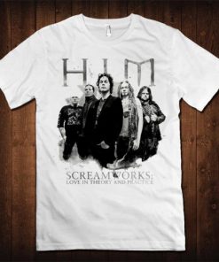 HIM Band t shirt RF