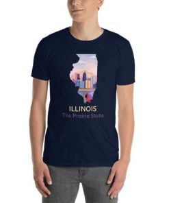 Ilinois The Prairie State t shirt RF