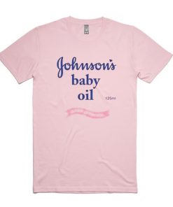 Johnson’s baby oil logo t shirt RF