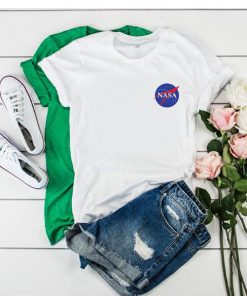 Nasa Logo Pocket Print t shirt RF