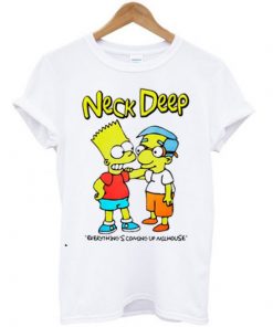 Neck Deep Bart Simpson t shirt RF