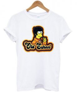 Old School Homer Simpson Funny t shirt RF