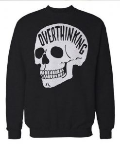 Overthinking Skull Sweatshirt RF