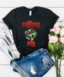 Rubik Cube Birthday Boy t shirt RF