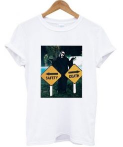 Scream Safety or Death Graphic t shirt RF