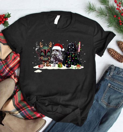 Star War Funny Christmas t shirt RF